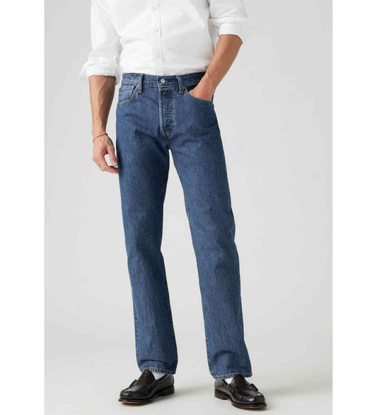 Levi's Men Jeans - 501- Regular-fit regular-leg