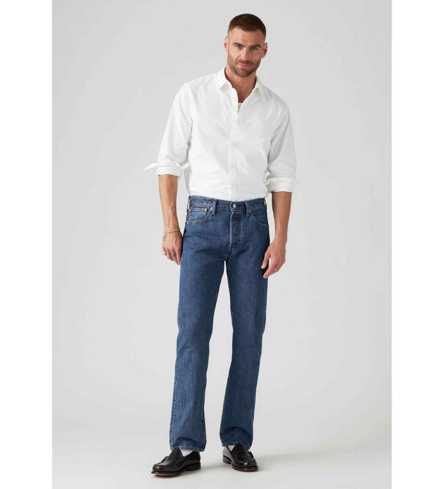 Levi's Men Jeans - 501- Regular-fit regular-leg