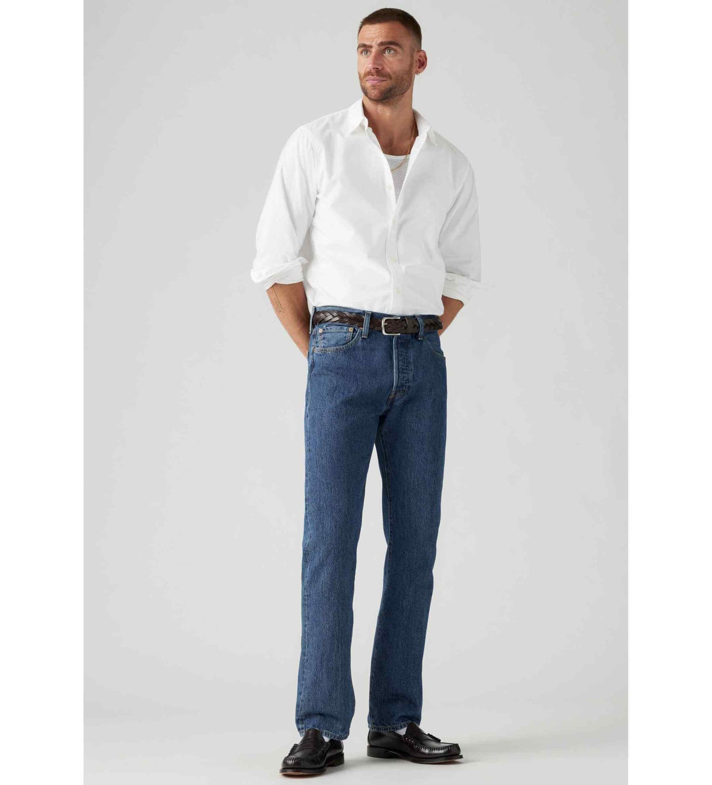 Levi's Men Jeans - 501- Regular-fit regular-leg