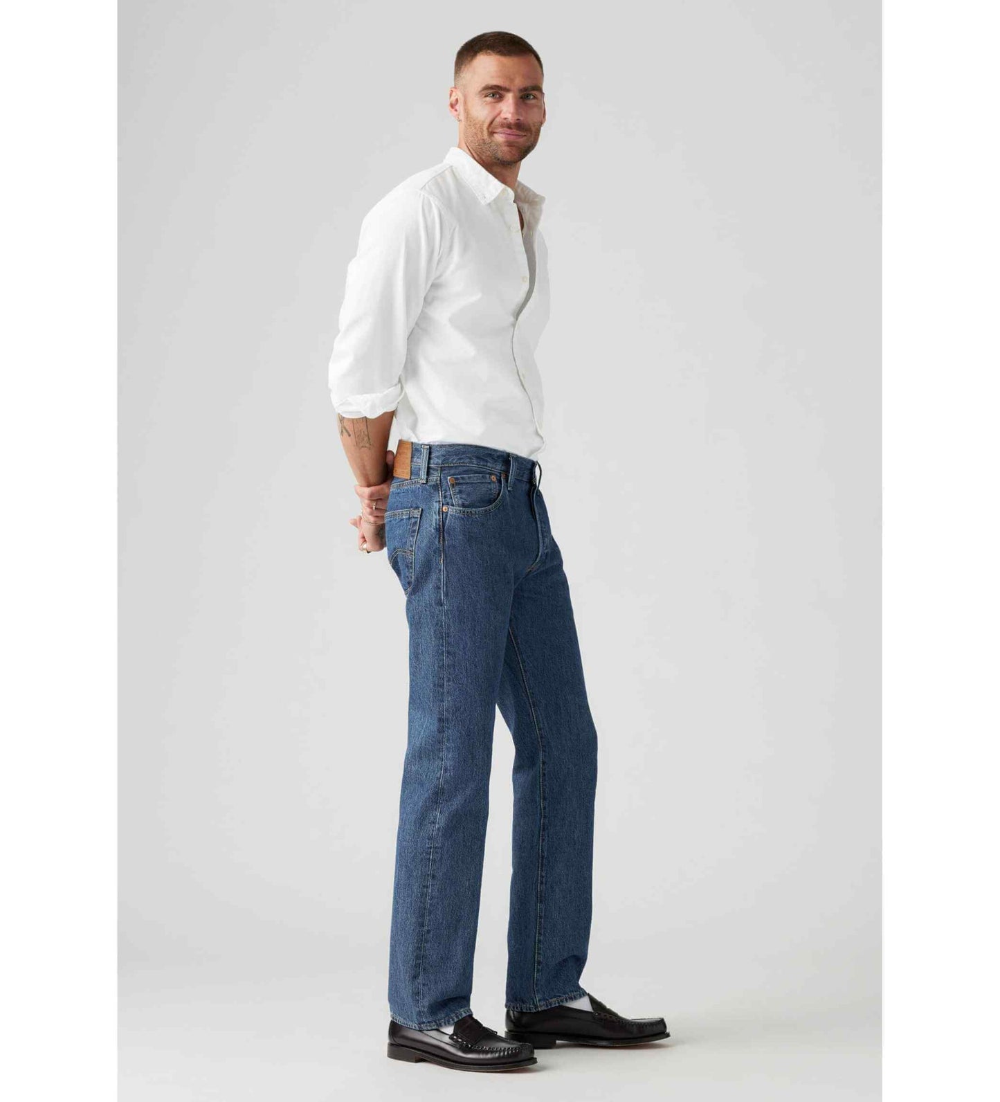 Levi's Men Jeans - 501- Regular-fit regular-leg